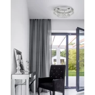 NOVA LUCE Plafonska  svjetiljka Quentin NL9172519, LED 44 W, 3500 K, 2640 lm, IP20, krom