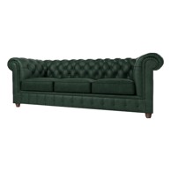 ROPEZ Tamno zelena baršunasta sofa 230 cm Cambridge, 230x99x75 cm