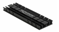 DELOCK Hladnjak za SSD M.2 NVMe 70 mm, crni
