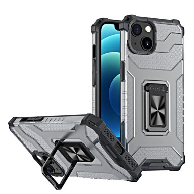 HURTEL Futrola Crystal Ring za iPhone 12 mini crna