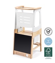 MAXI-COSI Edukativni toranj Toucan 3u1, natural wood/white, bijela