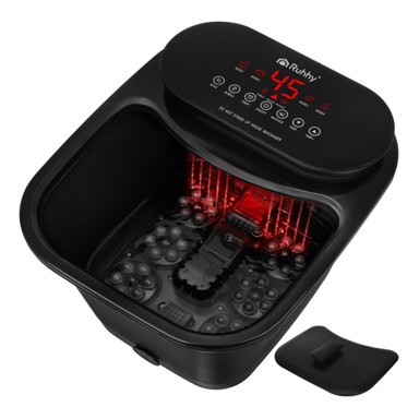 RUHHY grijani masažer za stopala s valjcima 550 W, 13 l, 26894