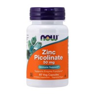 NOW Cink pikolinat, 50 mg, 60 kapsula