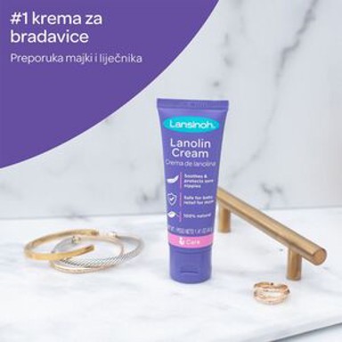 LANSINOH HPA Lanolin krema za bradavice 10 ml