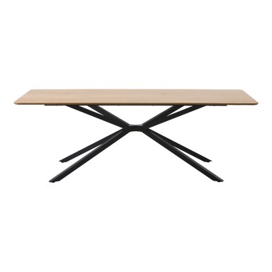 UNIQUE FURNITURE Blagovaonski stol s pločom stola u dekoru hrasta 100x200 cm Cesura 