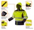 NEO TOOLS Softshell radna jakna s kapuljačom, narančasta, veličina XXL