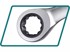 TOTAL Ključevi s čegrtaljkom THT102RK566 set 6 kom 8–17 mm