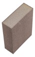 GRAPHITE Brusna spužva 70 x 25 x 100 mm, P80