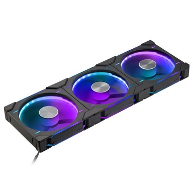 PHANTEKS Računalni ventilator D30 PWM Reverse Airflow D-RGB, 3 komada - 140mm, crni PH-F140D30R_DRGB_PWM_BK01_3P
