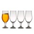 LYNGBY GLAS Set od 4 čaše za pivo Juvel, 490 ml