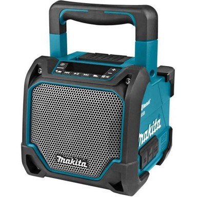 MAKITA Prijenosni zvučnik DMR202, IP64 vodootporan, Bluetooth, plavi