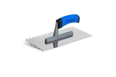 KUBALA Lopatica, nehrđajući čelik, zub 6 mm, 270 × 130 mm, gumena drška