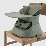 HANNIE Prijenosna sklopiva hranilica i booster, kadulja zelena