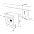WHIRLPOOL Ugradbena perilica rublja BI WMWG 81485 PL, 8 kg, 1400 o/min, bijela