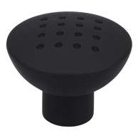 SIRO Ručka za namještaj okrugla crna 34t