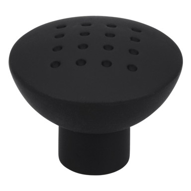 SIRO Ručka za namještaj okrugla crna 34t