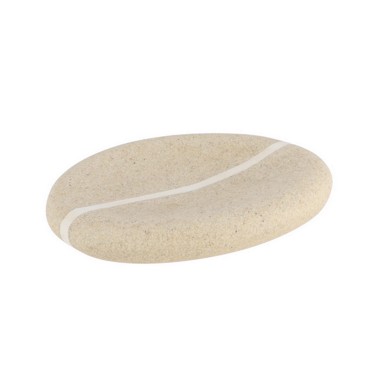 TENDANCE Posuda za sapun Novara, poliresin, bež