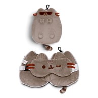 Putni jastuk i maska za oči PUCKATOR Pusheen u obliku naočala, 18 x 14 x 9 cm