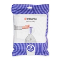 BRABANTIA Vreće za smeće 40 kom 20 L PerfectFit D
