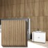 NIKCORP 3D zidni paneli PVC 50 x 50 cm 12 kom., smeđi
