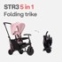 SMART TRIKE Tricikl Str 3, roza