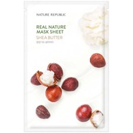 NATURE REPUBLIC Tkaninska maska Real Nature Shea Butter Sheet Mask 1 kom 23 ml