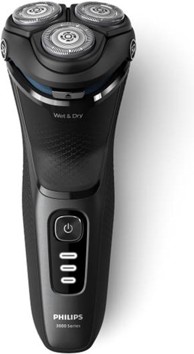 PHILIPS Aparat za brijanje S3244/12, bežična uporaba, za mokro i suho brijanje, crni