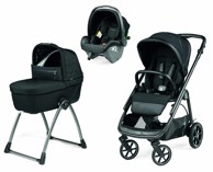 PEG PEREGO Dječja kolica Veloce Belvedere SLK 3u1, modularni sustav, crna