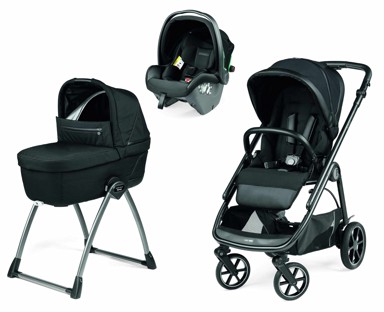 PEG PEREGO Dječja kolica Veloce Belvedere SLK 3u1, modularni sustav, crna