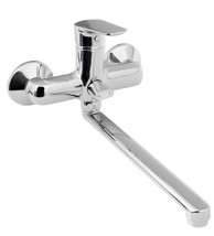 SAPHO Zidna slavina za umivaonik/kadu Lotta, krom