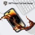 SHELLBOX Vodootporna IP68 360° MagSafe maska za iPhone 14 Pro, crna
