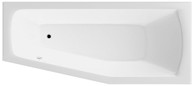 AQUALINE Asimetrična kutna kada, Opava, 170x70x44 cm, desna, bijela