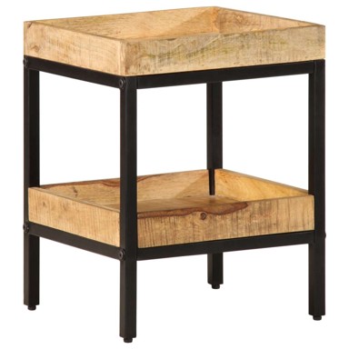 Bočni stol, 35 x 35 x 45 cm, čvrsto drvo akacije