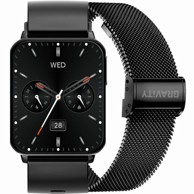 GRAVITY Pametni sat GT17-7, AMOLED, dodatna narukvica, SG038G