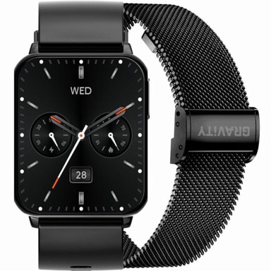 GRAVITY Pametni sat GT17-7, AMOLED, dodatna narukvica, SG038G