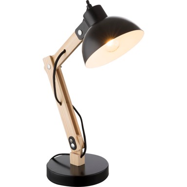 GLOBO LIGHTING Stolna Lampa Tongariro 1xE27 40W, bijela