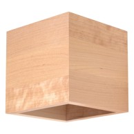 Zidna drvena rasvjeta Geo