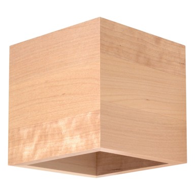 Zidna drvena rasvjeta Geo