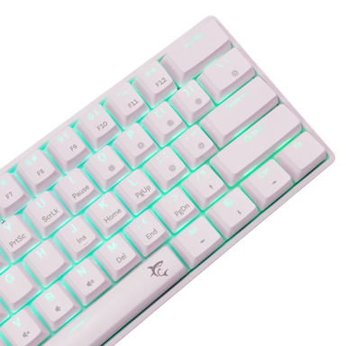 WHITE SHARK Tipkovnica Gk-004211 Shinobi-2, bijela 