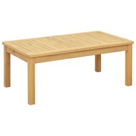 Stolić za kavu 90x50x36 cm, masivno drvo akacije, svijetli bagrem