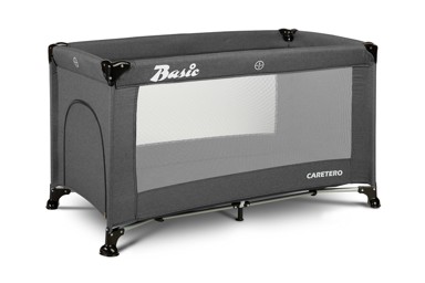 CARETERO Krevetić BASIC sivi