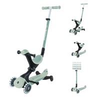 GLOBBER Romobil Go up deluxe 360°, sklopivi, svjetleći kotači, pistacio