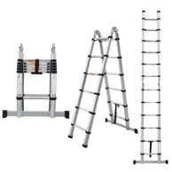 MXM 2u1 teleskopske ljestve sa zglobom 3,8 m aluminijske