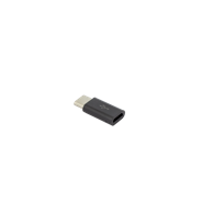 SBOX Adapter, micro USB 2.0 Ž na USB-C M, crni