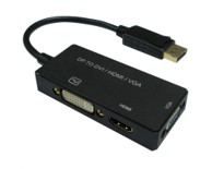 ROLINE Adapter DisplayPort na VGA DVI HDMI