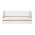 WOOOD Bijela donja ladica za krevet Nikki, 200 × 90 cm