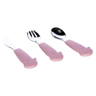 FREEON Pribor za jelo od nehrđajućeg čelika, roza