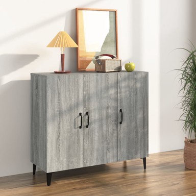 Komoda 90x34x80 cm, konstruirano drvo, hrast sonoma