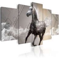 Slika Fancy gallop 5 pieces 100x50