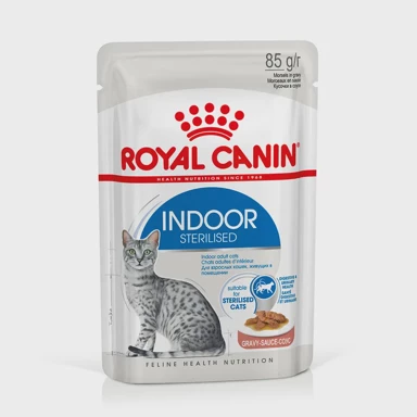 ROYAL CANIN Cat Indoor Sterilised, mokra hrana u umaku, vrećica 85 g